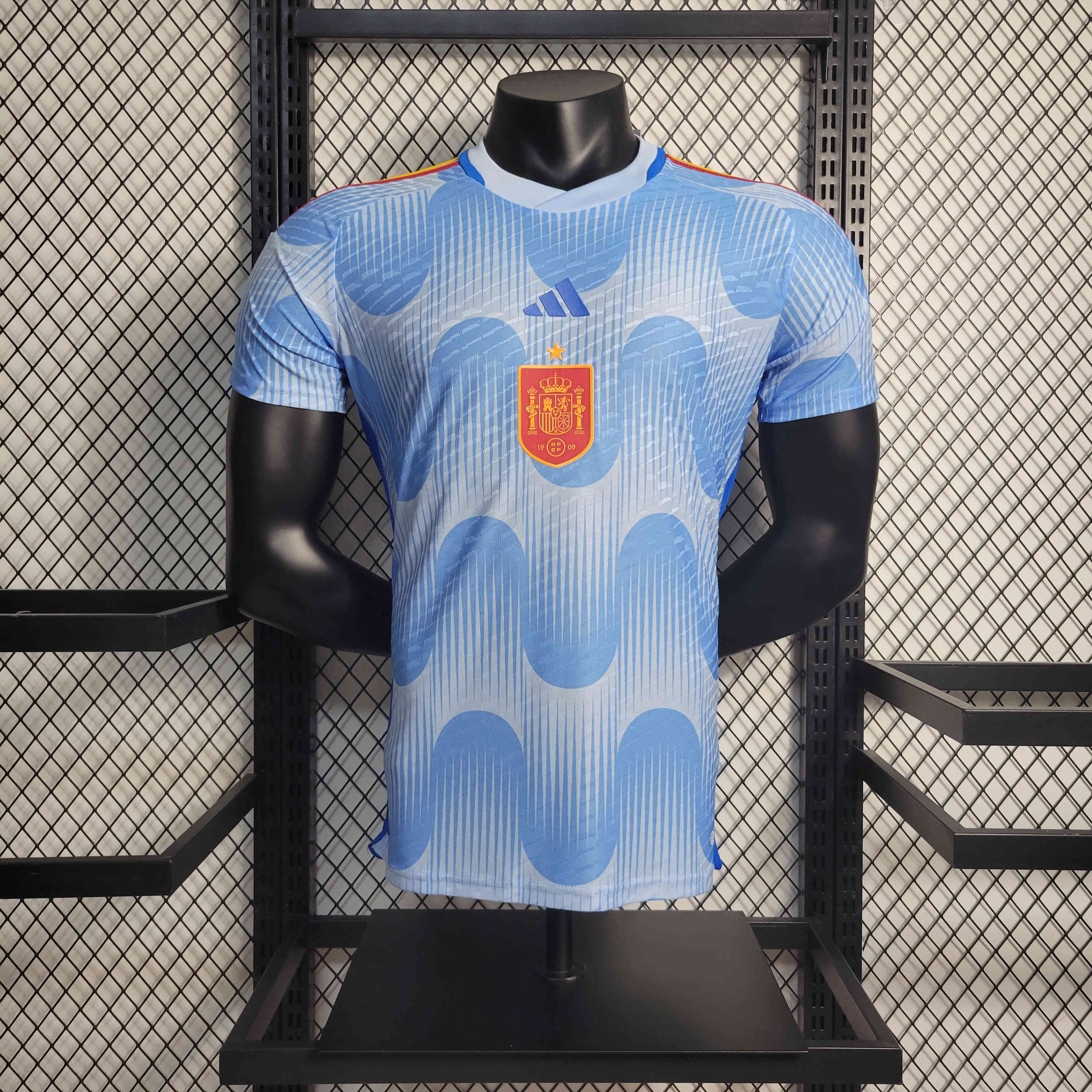 Spain 2022-23 Away Stadium Jersey - Player Version